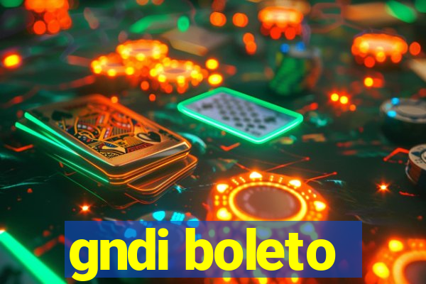 gndi boleto